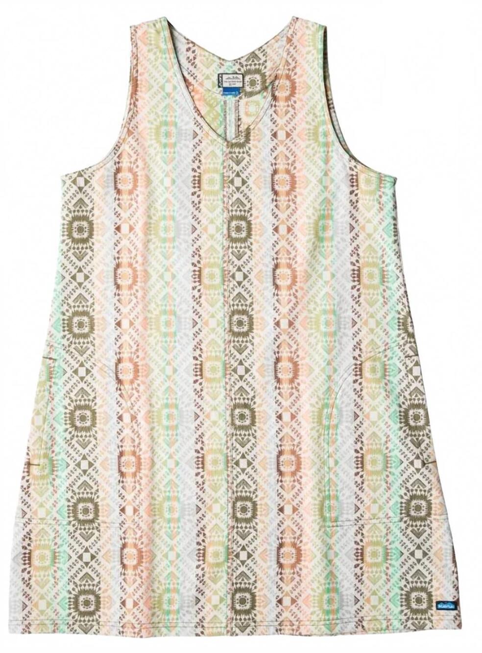 NEW KAVU women's pacific vista dress in woodland chic